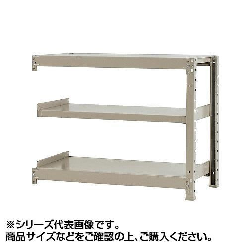 軽中量ラック　耐荷重150kgタイプ　連結　間口1500×奥行450×高さ900mm　3段　アイボリー_画像1