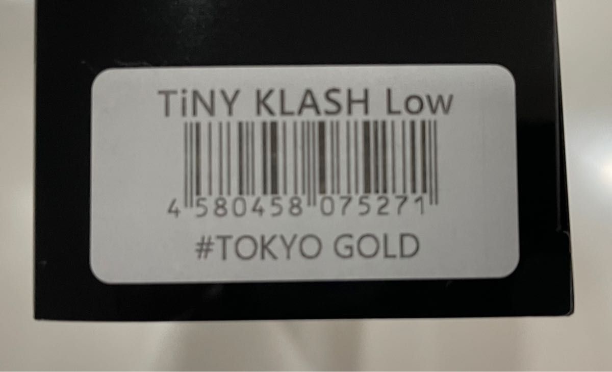 【新品未使用】DRTタイニークラッシュtinyklash東京ゴールドtokyogold2個セットvillagedoorオリカラ