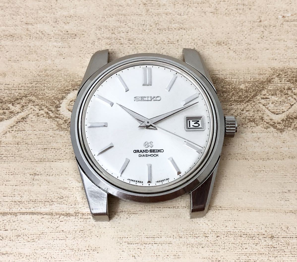 グランドセイコー セルフデーター Grand Seiko 5722-9991 手巻き 35