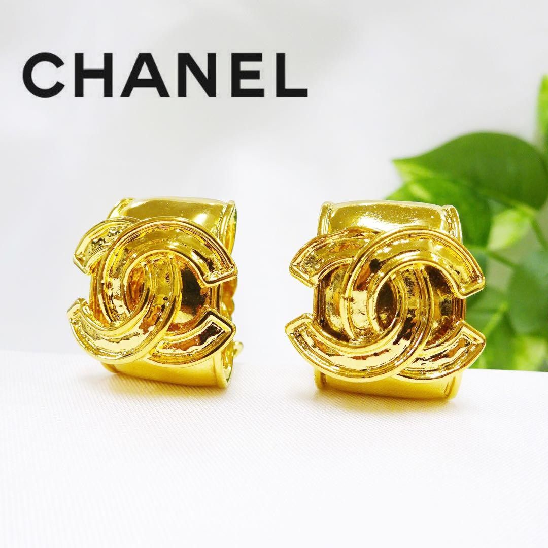 極美品】CHANEL シャネル ココマーク イヤリング ヴィンテージ www