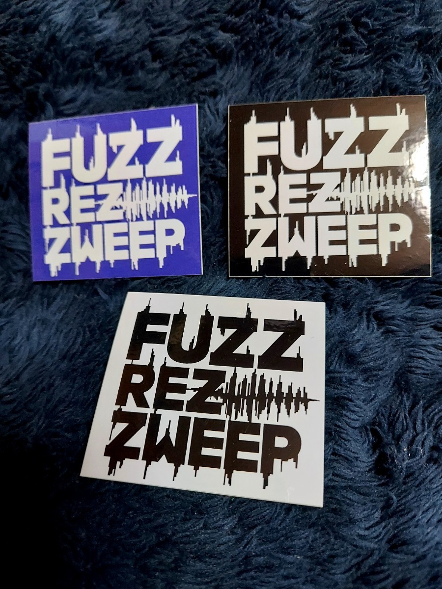 FUZZ REZ ZWEEP ステッカー 3枚 セット 上田剛士_画像1