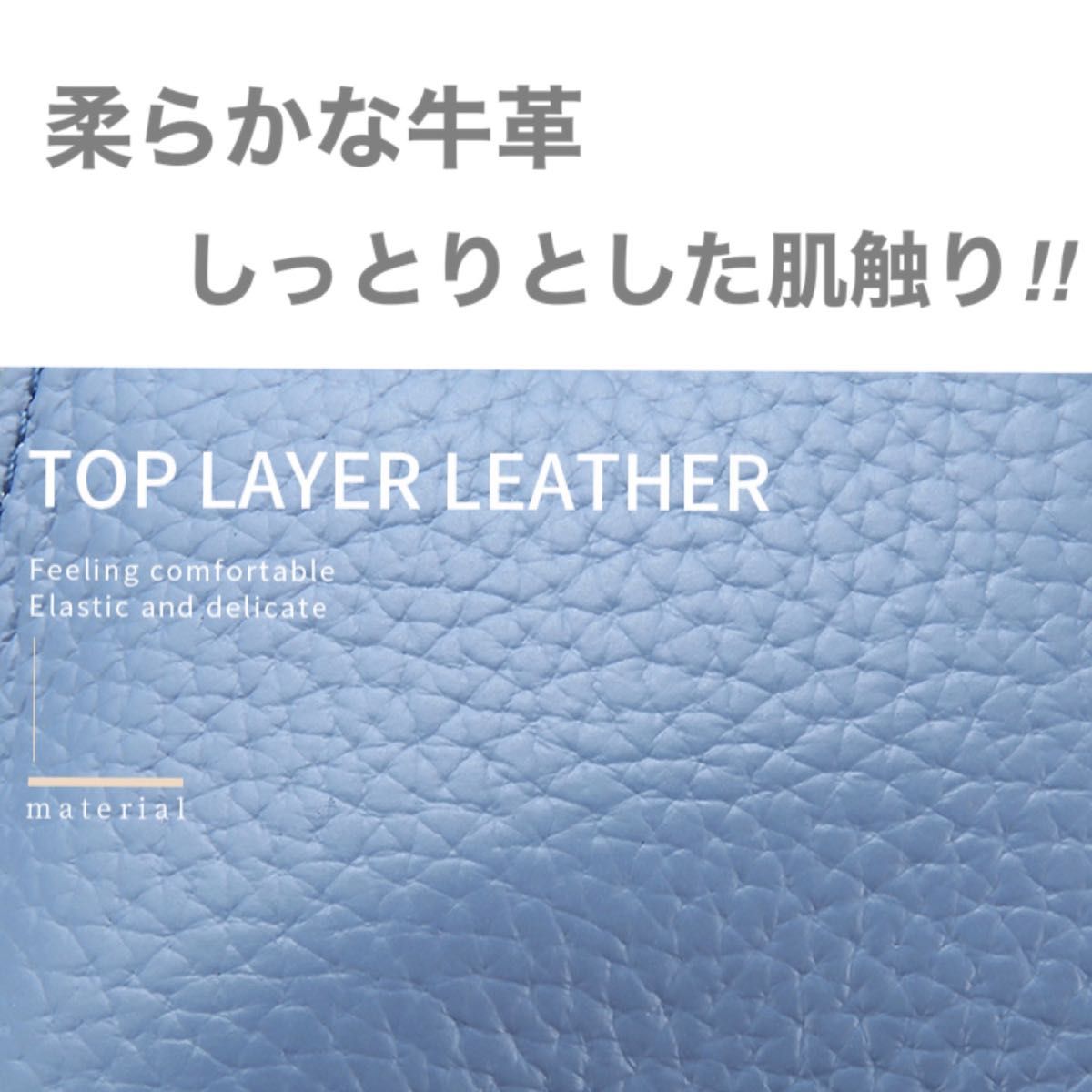 ねずみ　コンパクト 財布 牛革　コインケース　小銭入れ　ゾウ 二つ折り財布  折財布　サイフ　本革　小物入れ