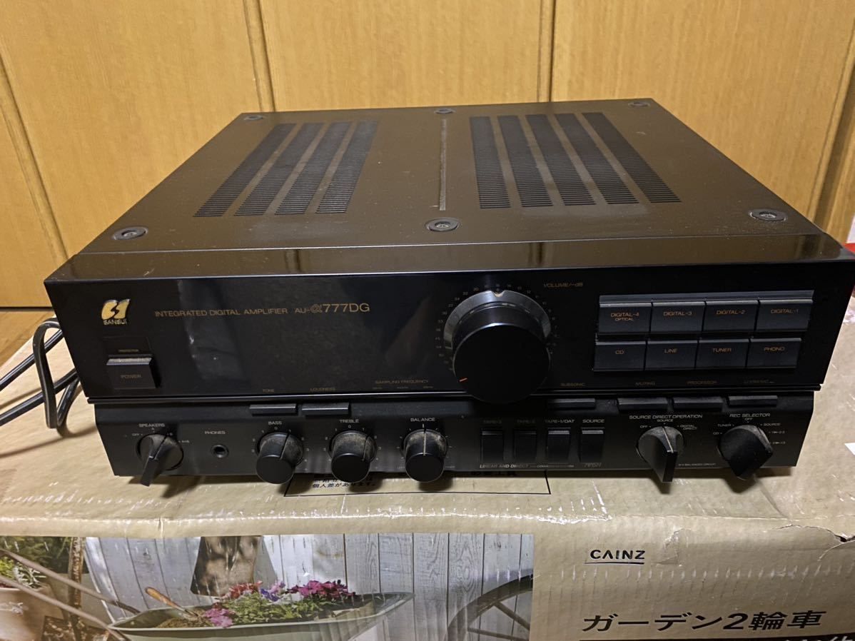 サンスイ AU-α777DG プリメインアンプ AU-a777DG 山水 SANSUI サンスイ AU-α777DG プリメインアンプ AU-a777DG 山水 SANSUI