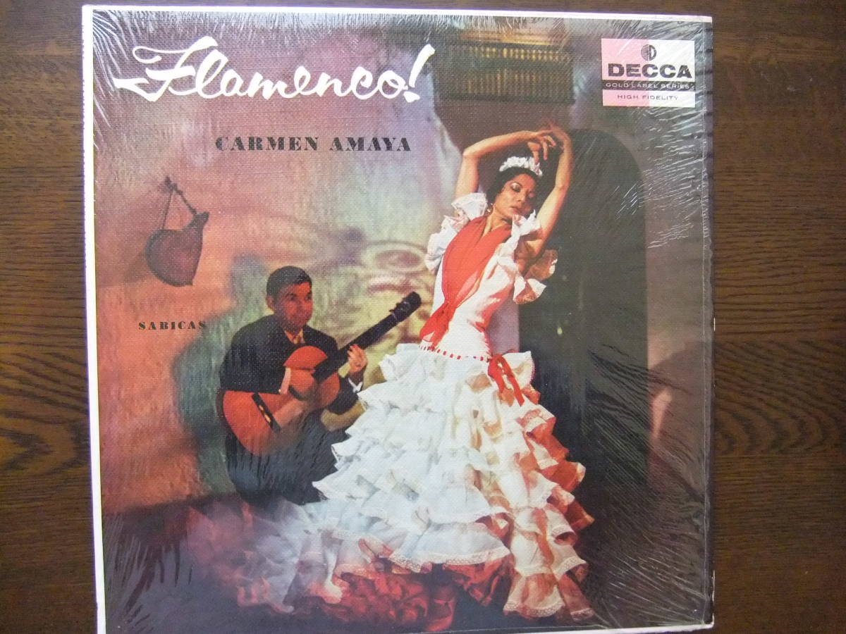フラメンコ CARMEN AMAYA SABICAS / FLAMENCO! DL 9925