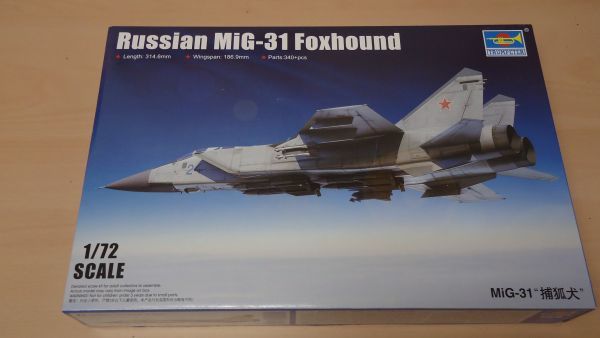 276 01679 1/72 ロシア MiG-31 フォックスハウンド 710/80A1 トランペッター_画像1