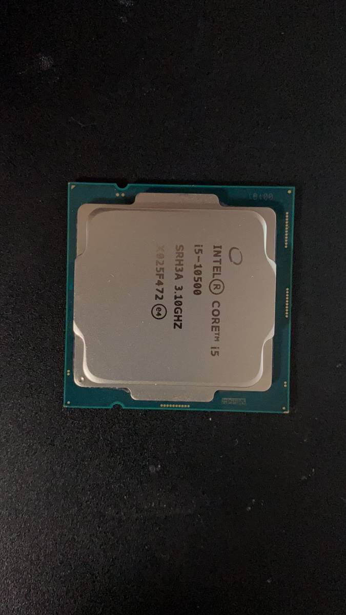 Intel I5 10500 LGA 1200 中古分解品 BIOS起動確認 社内管理番号A10