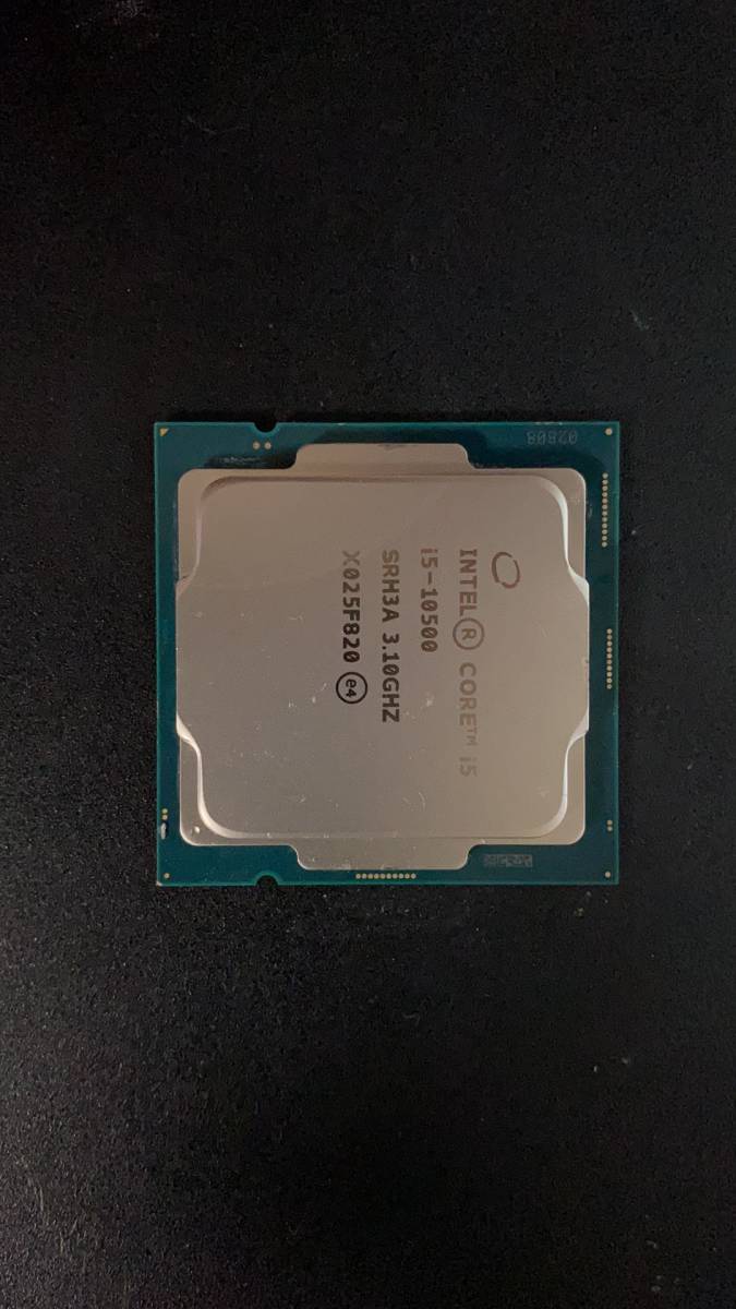 Intel I5 10500 LGA 1200 中古分解品 BIOS起動確認 社内管理番号A12