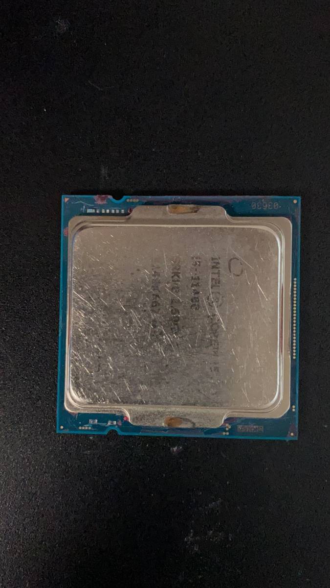Intel I5 11400 LGA 1200 中古分解品 BIOS起動確認 社内管理番号A73