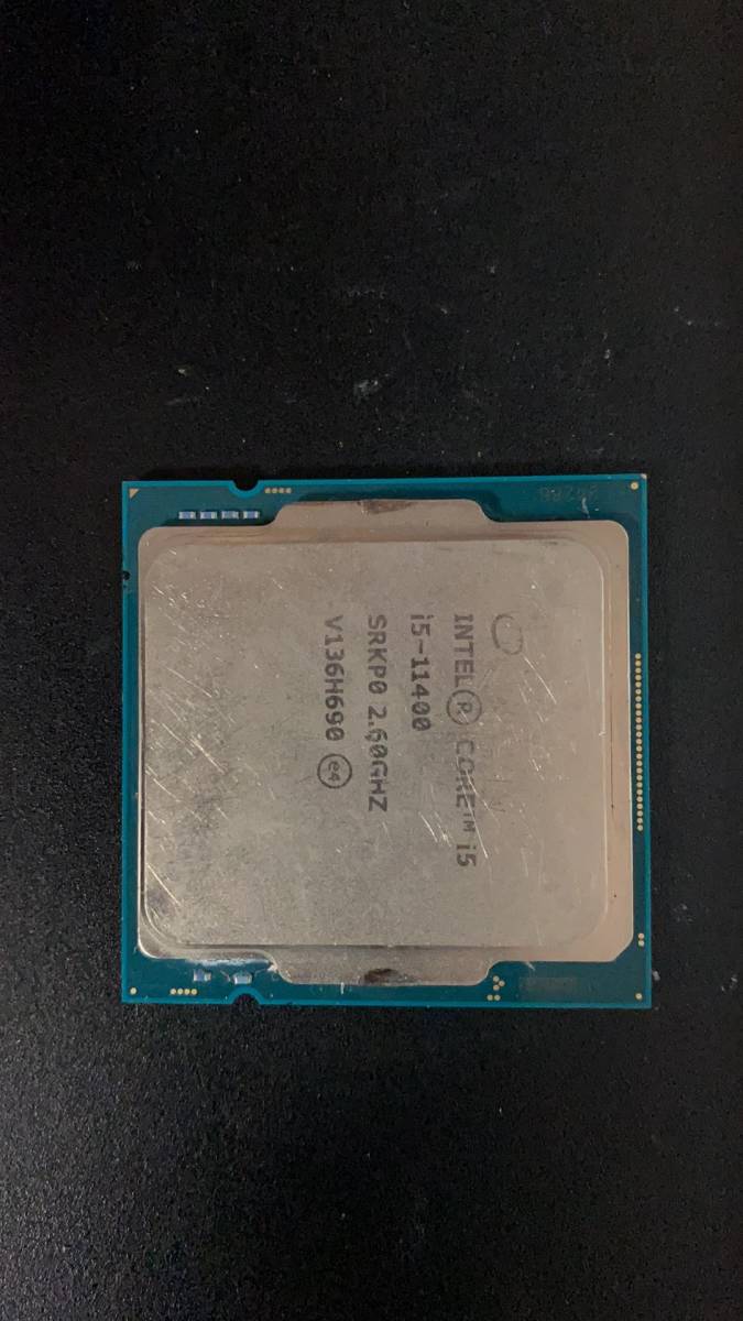 名入れ無料】 LGA 11400 I5 Intel 1200 社内管理番号B10 BIOS起動確認