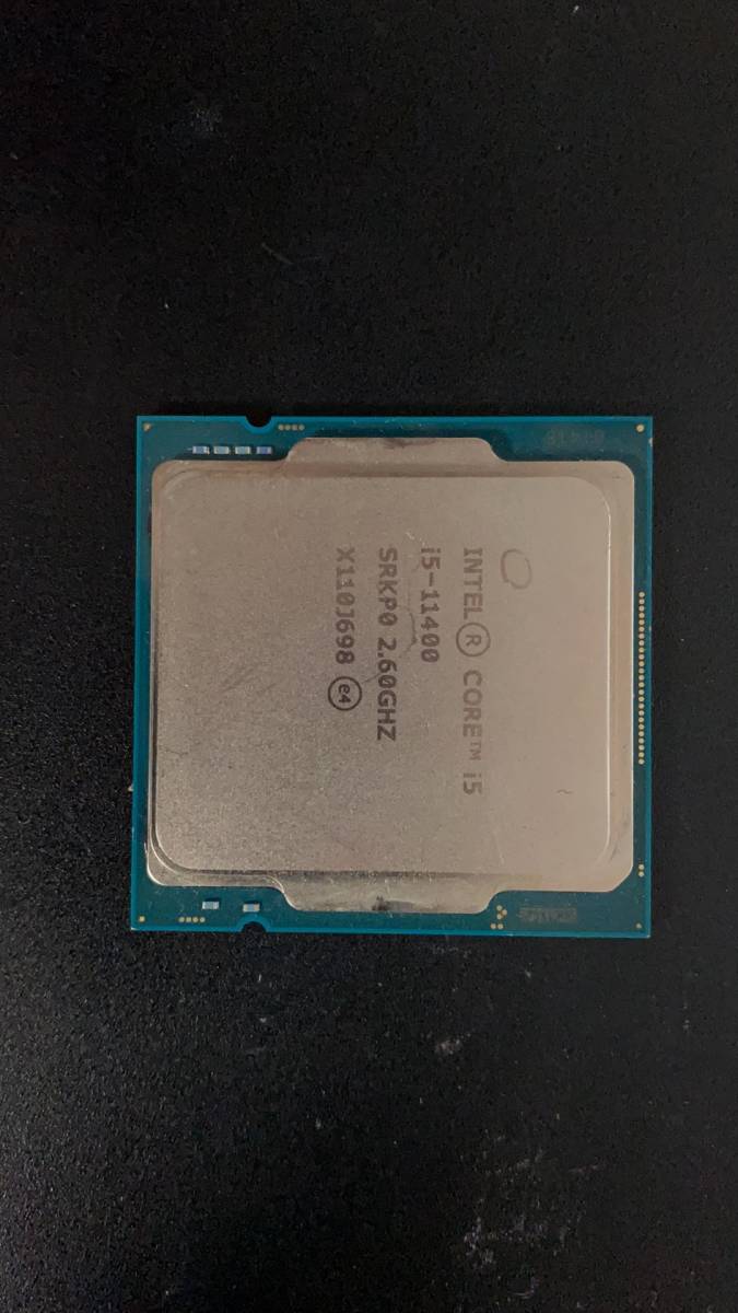 本物保証! LGA 11400 I5 Intel 1200 社内管理番号B14 BIOS起動確認