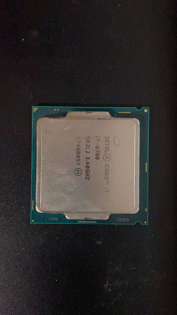 豪奢な I7-6700 Intel LGA 社内管理番号B67 BIOS起動確認 中古分解品