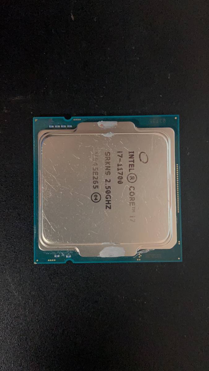 Intel I7 11700 LGA 1200 現状販売 社内管理番号C31_画像1