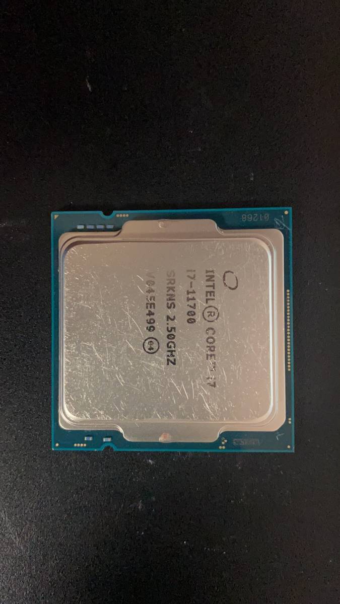 Intel I7 11700 LGA 1200 現状販売 社内管理番号C35_画像1