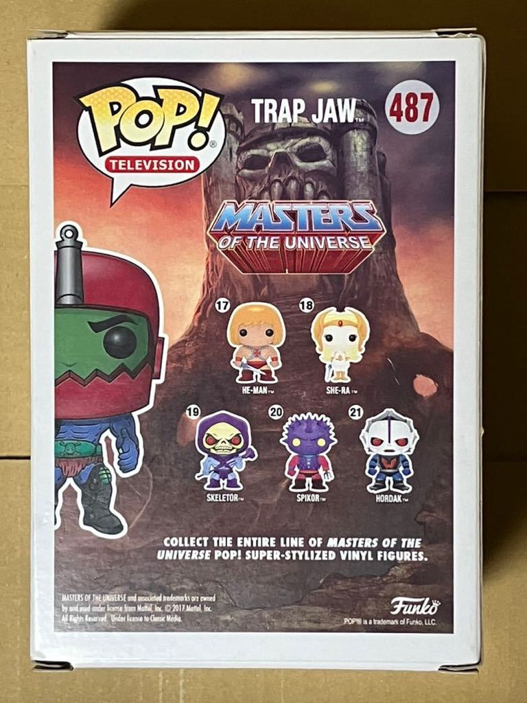 貴重 即決 Figurine Master Of The Universe Trap Jaw Speciality Series Exclu Pop 検: マーベル フィギュア MOTU アベンジャーズ_画像2