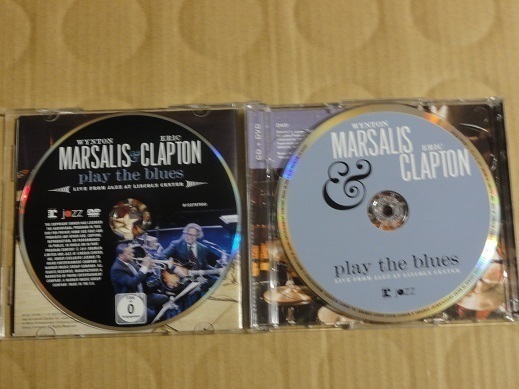 CD+DVD(約90分) WYNTON MARSALIS / ERIC CLAPTON Live 送料無料 play the blues 輸入盤 2枚組 taj mahal/JAZZ の画像2