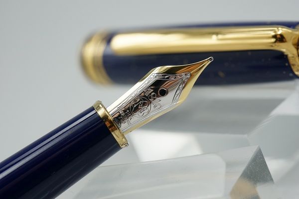 [ rare beautiful goods ] Montblanc Ram ses2.144 F fountain pen genuine article guarantee 