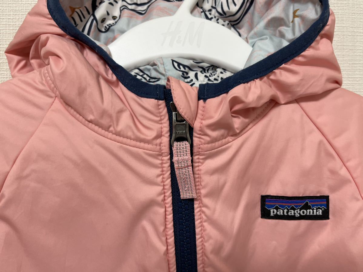 子供服】パタゴニア ダウン ピンク リバーシブル patagonia サイズ3T