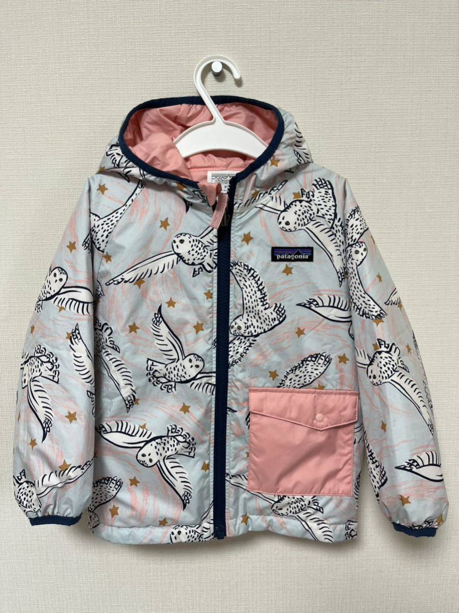 子供服】パタゴニア ダウン ピンク リバーシブル patagonia サイズ3T
