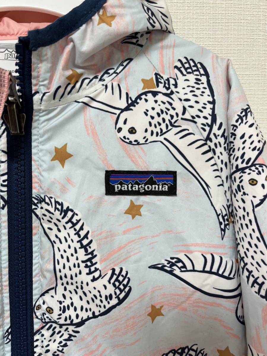 子供服】パタゴニア ダウン ピンク リバーシブル patagonia サイズ3T