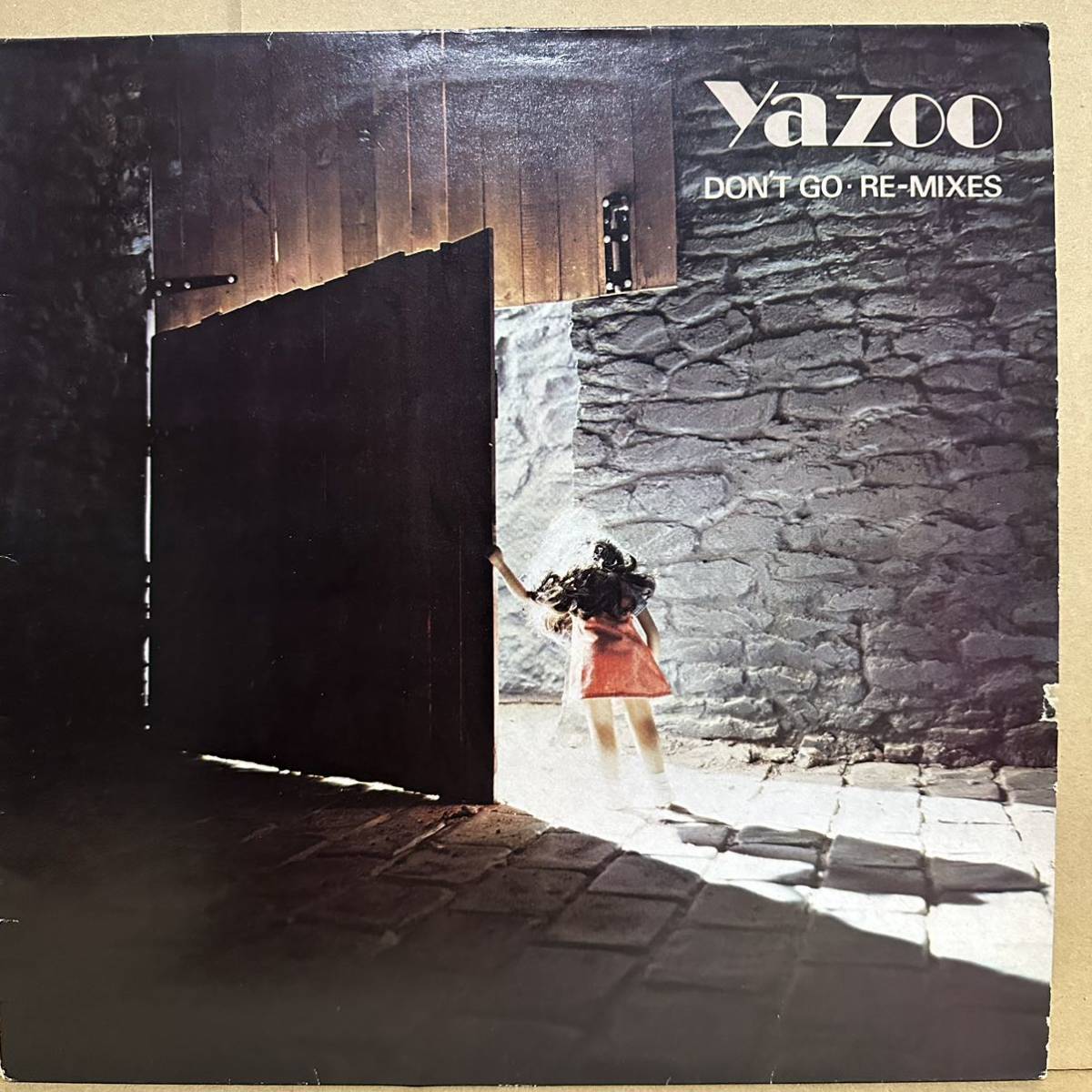 【12'】 YAZOO / DON'T GO ※ RE-MIX : RE-RE-MIX (Extended Versions) / WINTER KILLS ※ Not Re-Mixed : Not Extended_画像1