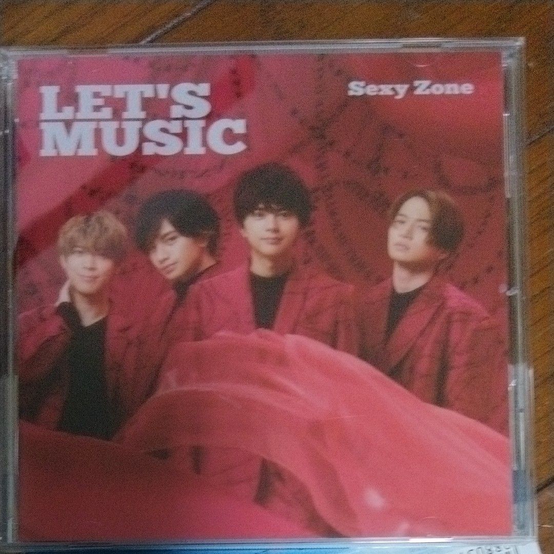 通常盤 (初回仕様/取) ピクチャーレーベル仕様 プレゼントカード封入  Sexy Zone CD/LETS MUSIC 