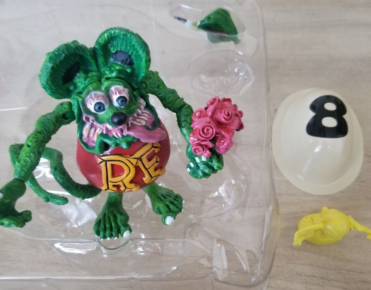 98年製　デッドストック　RAT FINK (ラットフィンク) プラネットトイズ フィギュア　未開封2個セット 　日本製