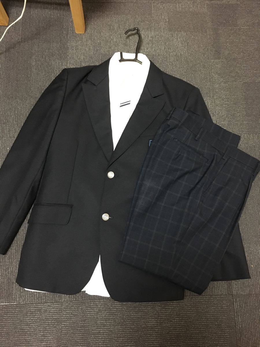 新品 市川南高校制服 ブレザーのみ 本物 女子11T 紺色 即納あり