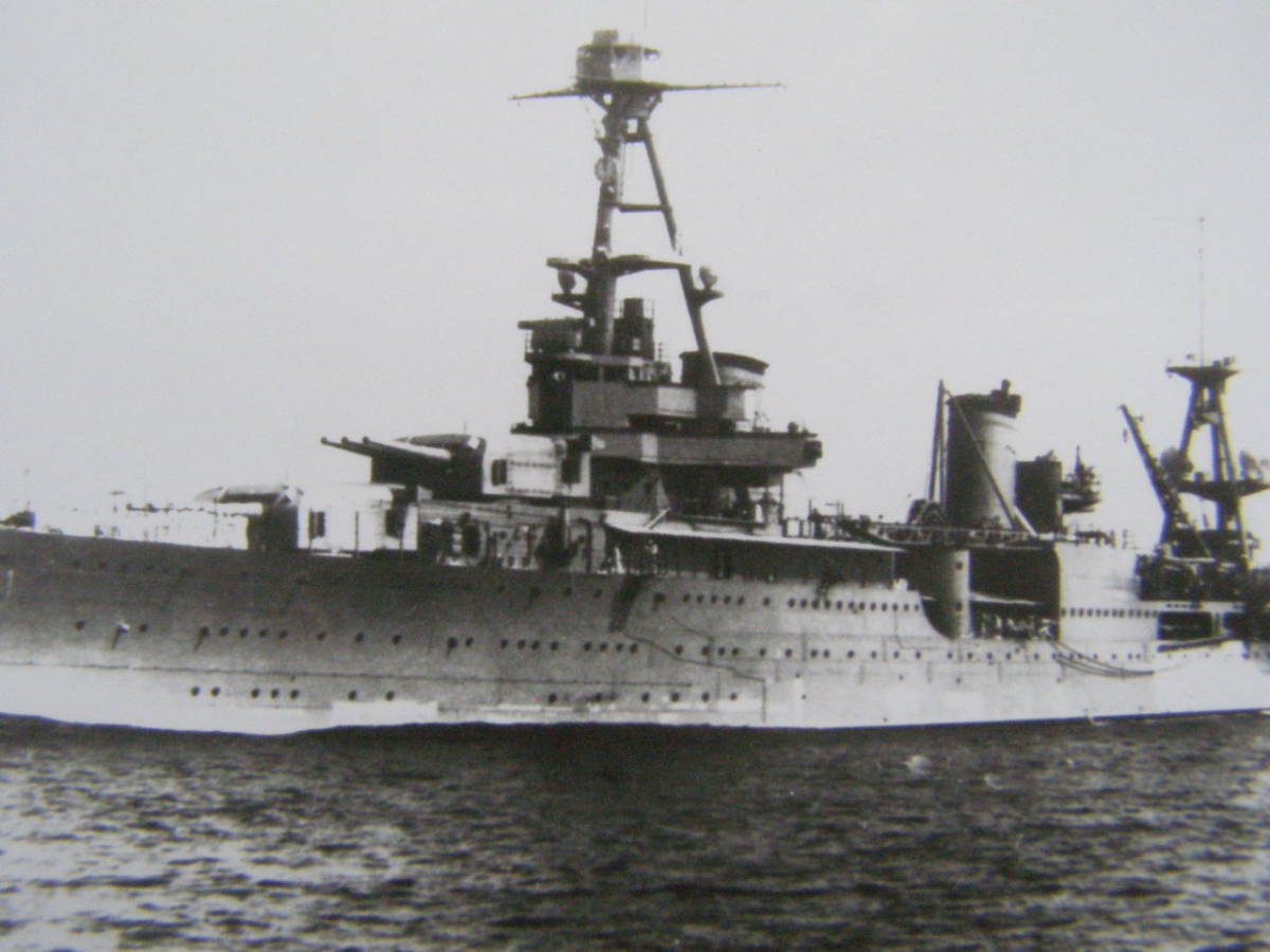 (J48)263 写真 古写真 船舶 米国 海軍 軍艦 Houston ヒューストン アメリカ アメリカ海軍_画像2