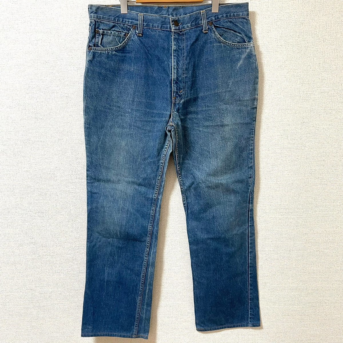 (^w^)b リーバイス 505 60s 70s ヴィンテージ デニム ジーパン LEVI'S オリジナル ビッグE TALON 42 ジッパーフライ 359刻印 6594EE_画像1