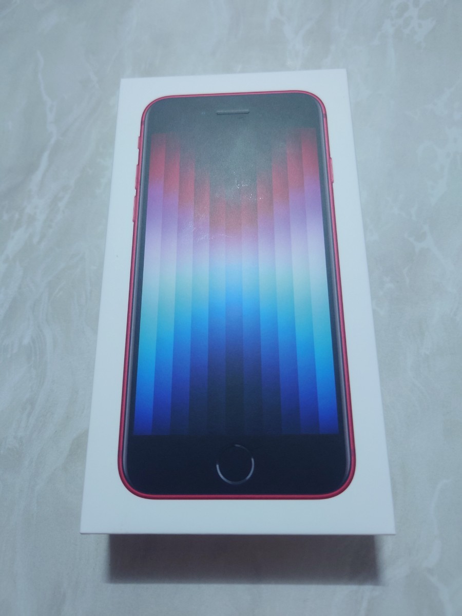 iPhone SE(第3世代) レッド 64GB SIMフリー 未使用 sitqurrotaayun