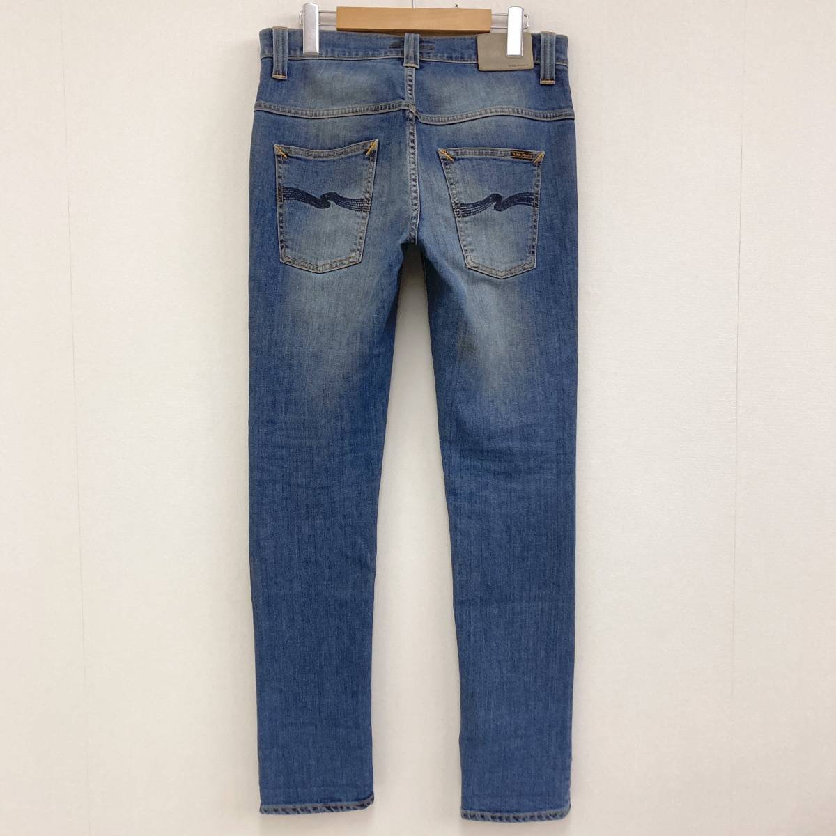 Nudie Jeans Tape Ted スキニージーンズ ストレッチ W30 ヌーディージーンズ スリム テーパード デニムパンツ オーガニック 2120189_画像2