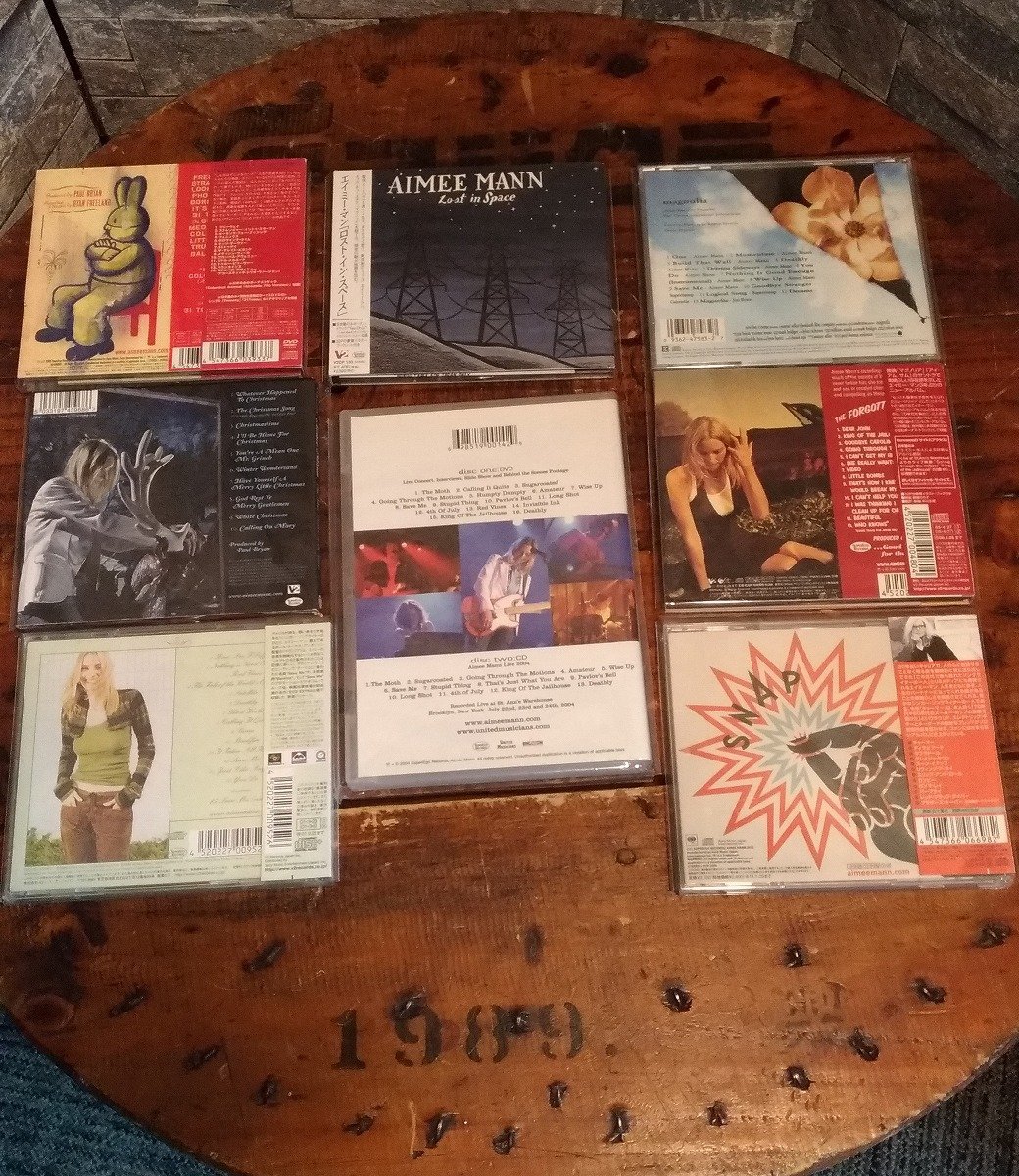 ■CD 5000円以上で送料無料!!■ エイミーマン　Aimee Mann　国内盤を含む CD7枚 ＆ DVD セット　m0o1319_画像2