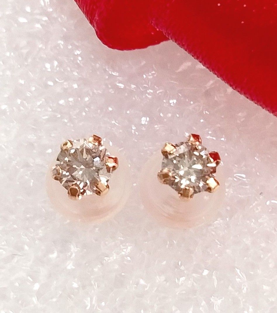 超特価人気】 K18 ダイヤモンド ピアス 0.20ctの通販 by Su's shop