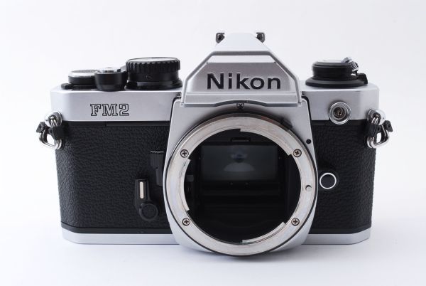 ◆人気機種 簡易調整済み◆ Nikon(ニコン) New FM2 シルバー ボディ 後期8752188 /1870879_画像3