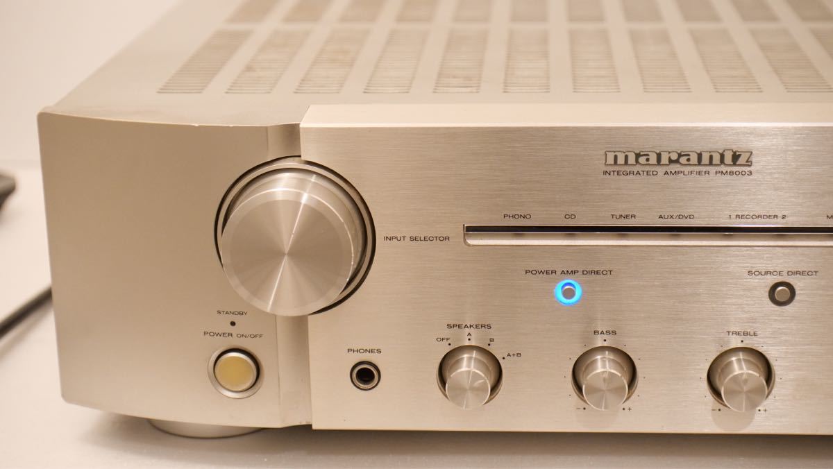 動作品】marantz マランツ PM8003 プリメインアンプ | timepharma.com
