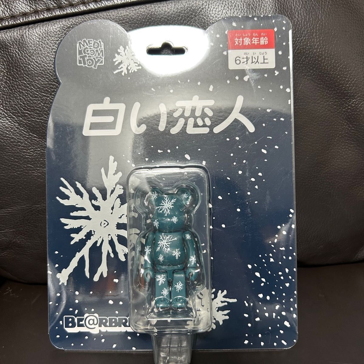 【限定 レア】北海道 白い恋人 ベアブリックBE@RBRICK 雪の結晶 100% コラボ