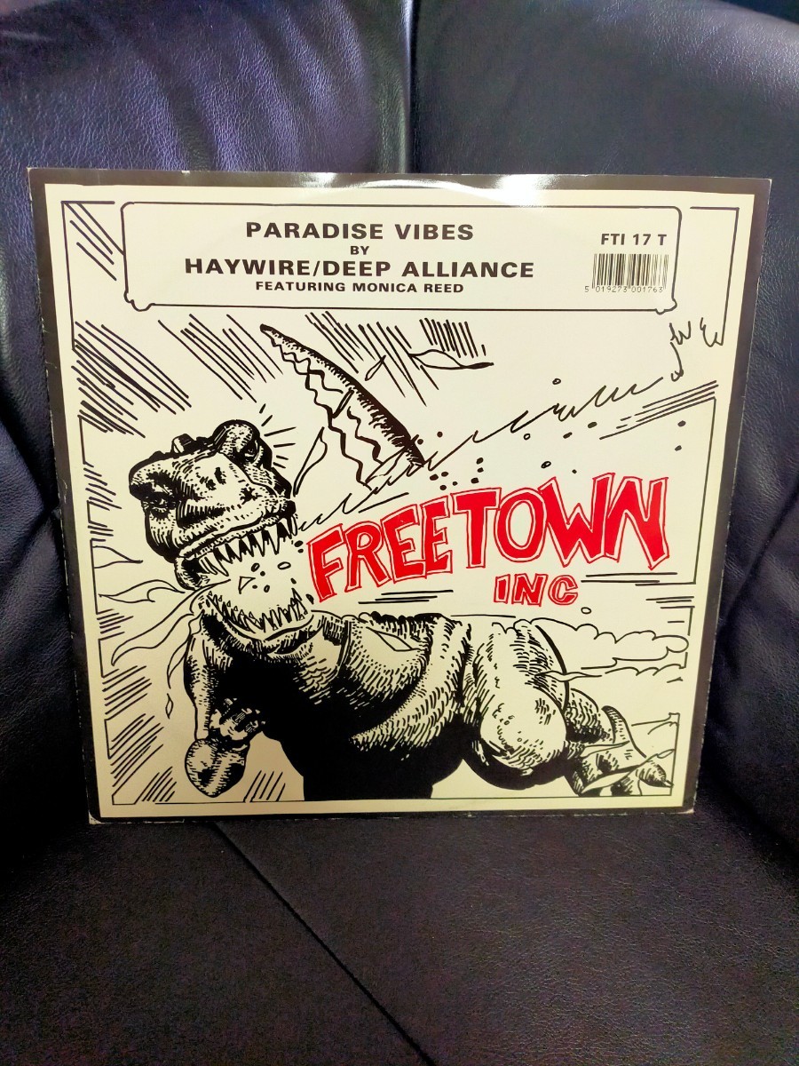HAYWIRE / DEEP ALLIANCE Featuring MONICA REED - PARADISE VIBES【12inch】1993' UK盤/Deep House/House Classics/Rare_画像1