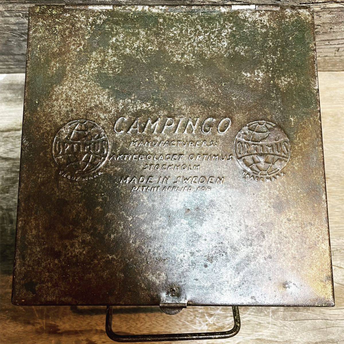 箱ストの始祖(約90年前1920年代後半製)Optimus campingo No.1【 箱ストの始祖(約90年前1920年代後半製)Optimus campingo No.1【