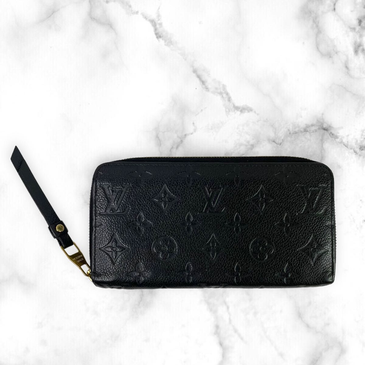 美品】LOUIS VUITTON ルイヴィトン 長財布 モノグラム アンプラント