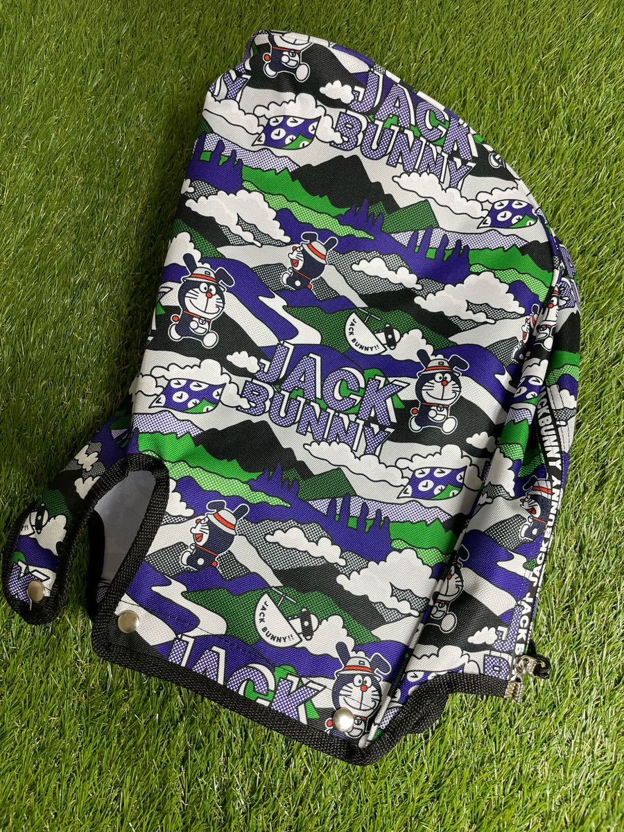 新品】ジャックバニー ドラえもん キャディバッグ パープル 9型