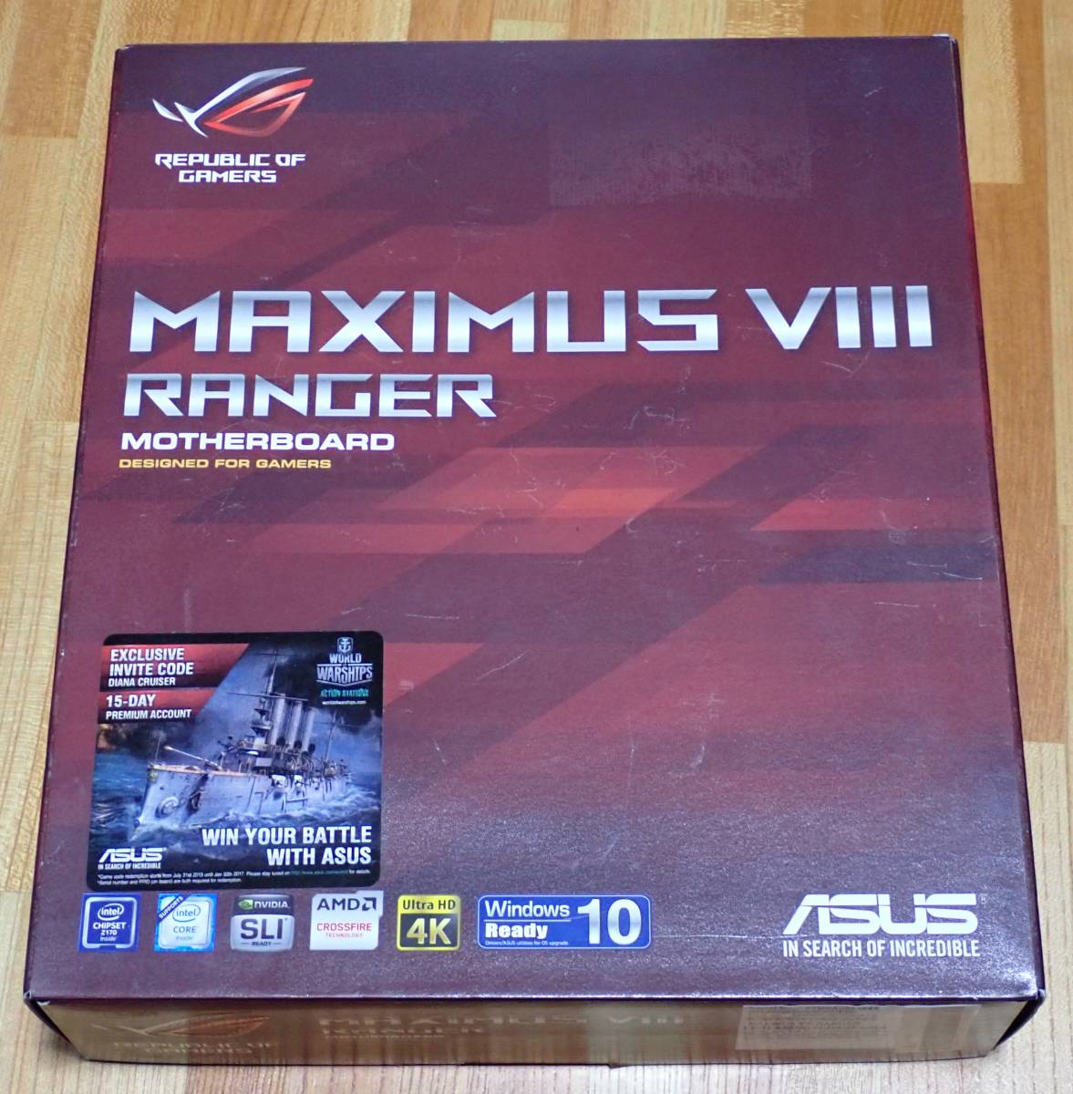 予約販売品】 ASUS MAXIMUS 正常動作品 RANGER Ⅷ ASUSTeK