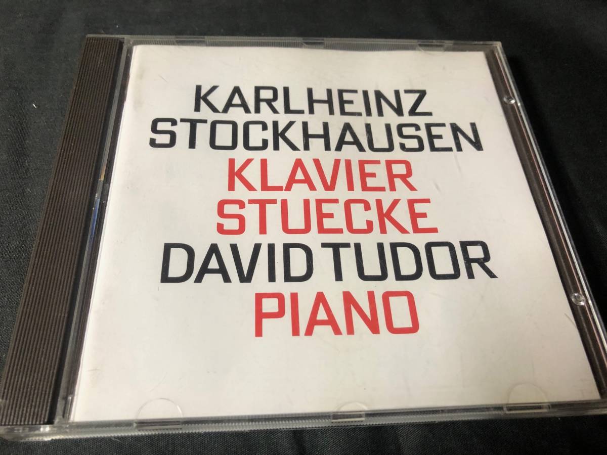 DAVID TUDOR - KARLHEINZ STOCKHAUSEN KALVIER STUECKE I-VIII & XI CDの画像1