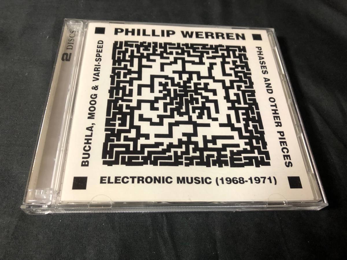 PHILIP WERREN - ELECTRONIC MUSIC 1968-1971 CD / 2枚組 廃盤 レア 初期電子音楽作品集_画像1