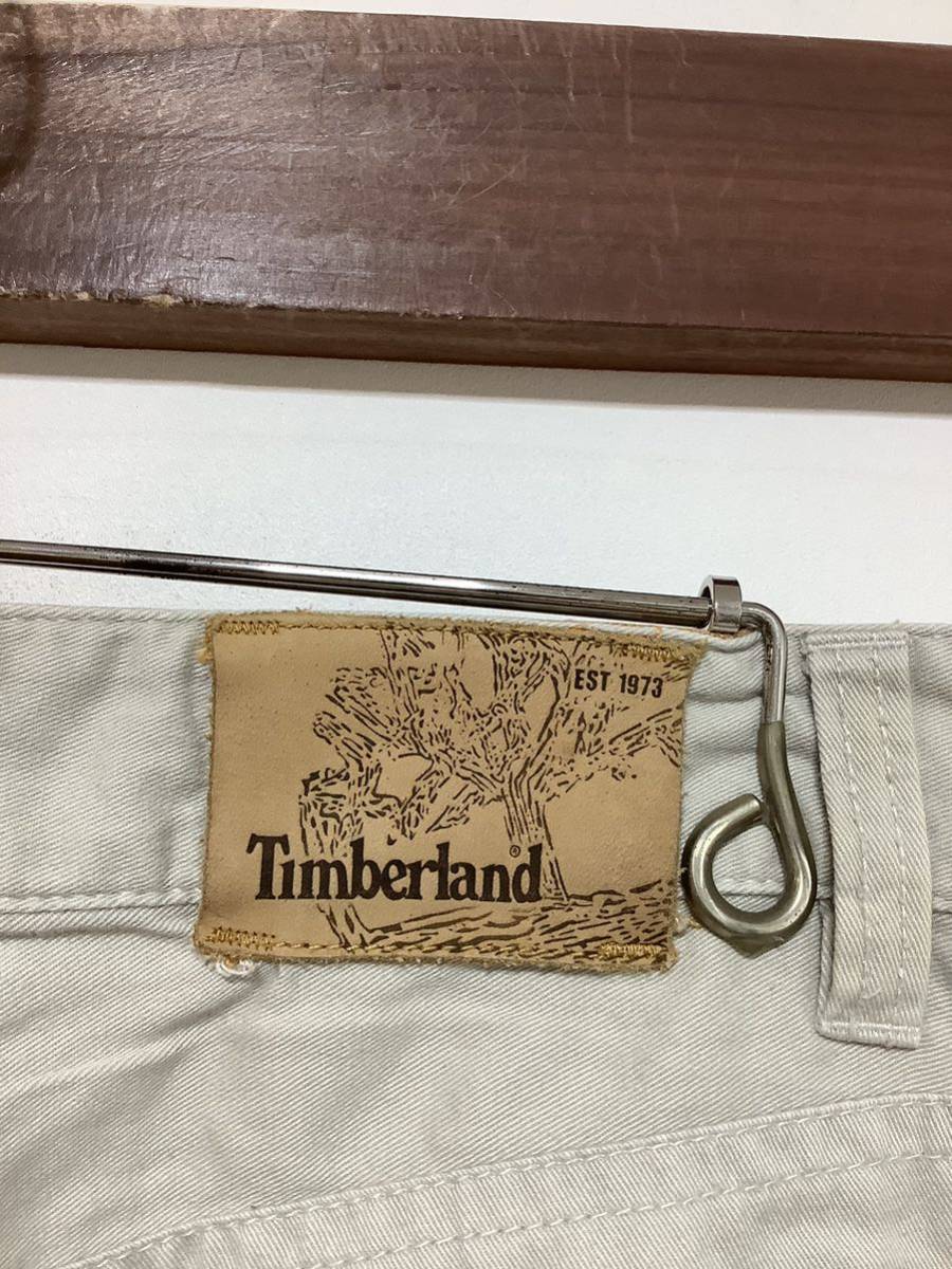 Z-950 Timberland ティンバーランド カラーパンツ コットンパンツ W31 ベージュ 5Pパンツ_画像3