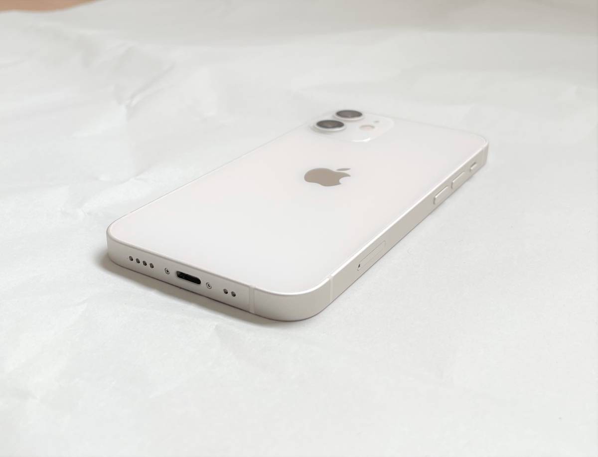 最新アイテム Apple iPhone12 ホワイトSIMフリー ガラスフィルム付き 