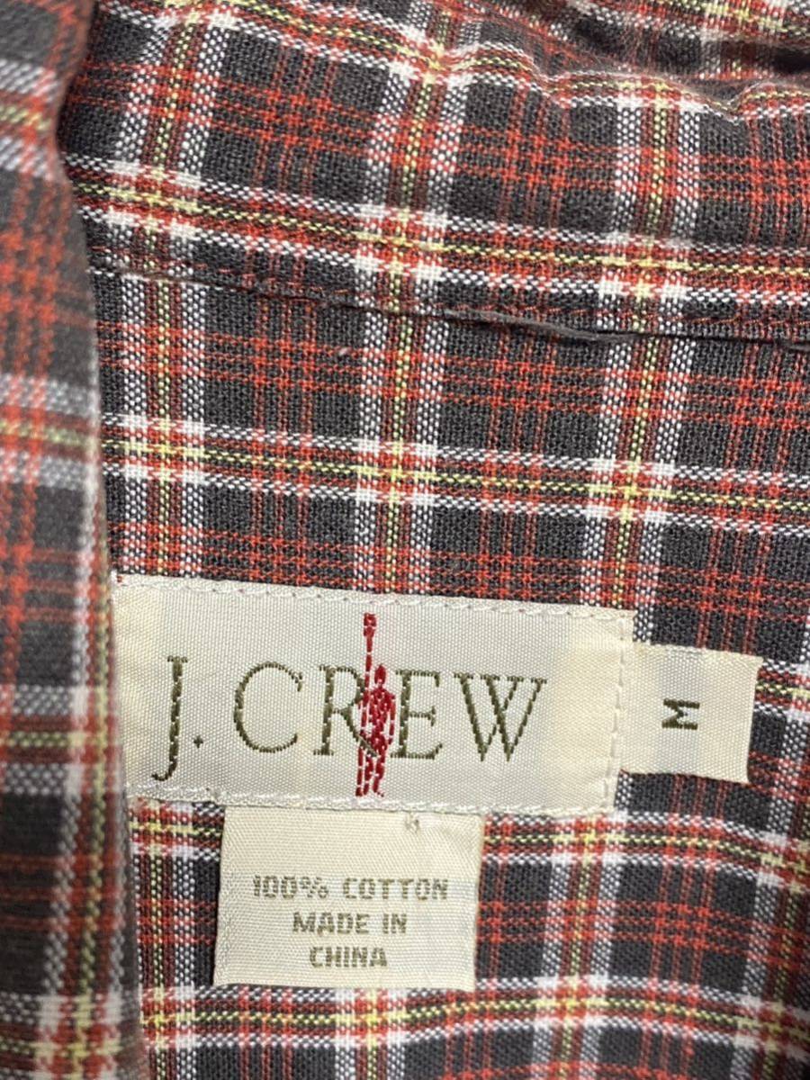 旧タグ　90s J.CREW ジェイクルー　長袖シャツ　ボタンダウンシャツ　オールマンタグ　 90年代　 USA アメリカ古着　OLD vintage_画像6