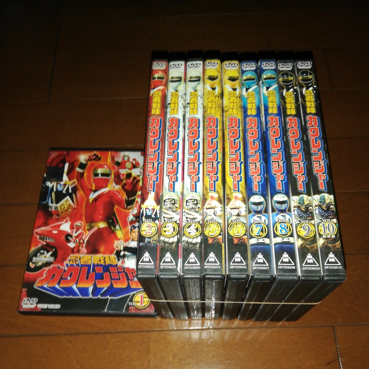 \' Ninja Sentai Kaku Ranger, all 10 volume \' Cain *kosgi