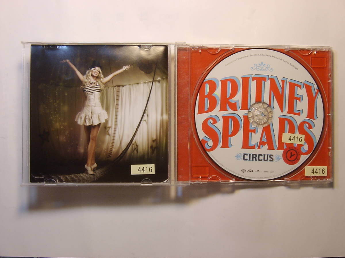 ♪　[レンタル落ち] ＣＤ　ブリトニー・スピアーズ：Britney Spears　サーカス - Circus　国内盤　♪_画像2