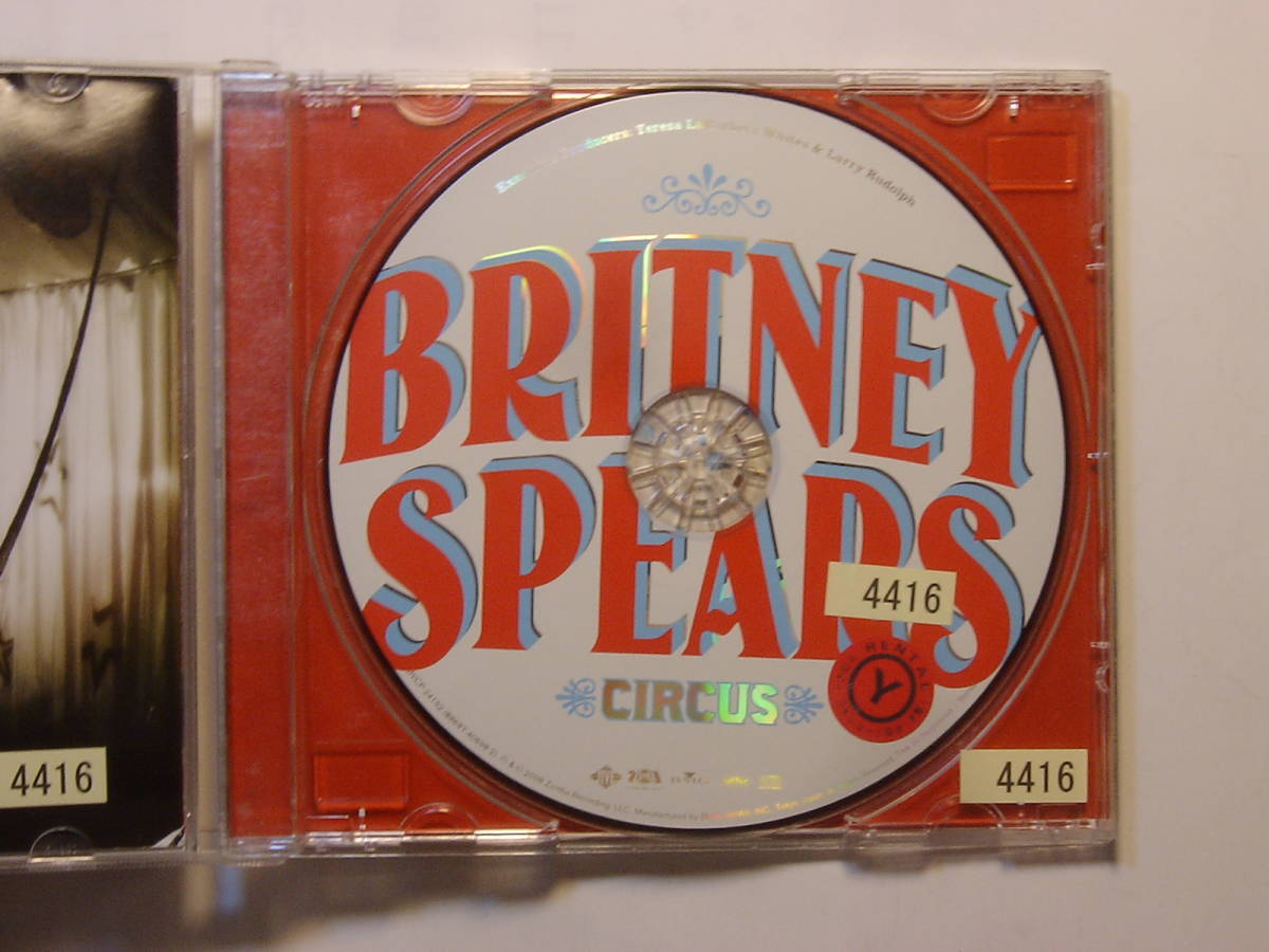 ♪　[レンタル落ち] ＣＤ　ブリトニー・スピアーズ：Britney Spears　サーカス - Circus　国内盤　♪_画像4