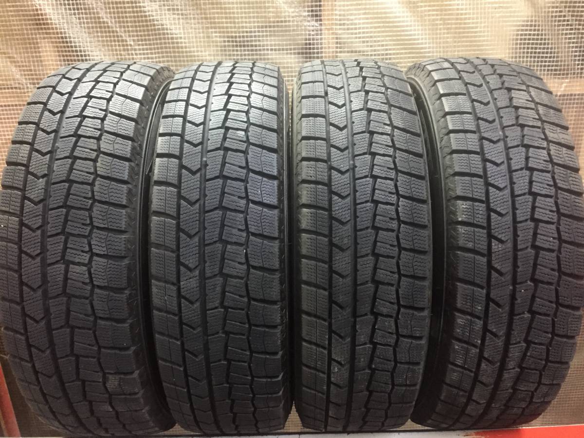 ★☆バリ山!! 175/70R14 ダンロップ WINTER MAXX WM02 4本セット!! 引取可 A984☆★_画像1